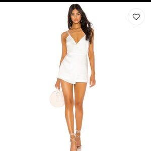 Sunny romper in white